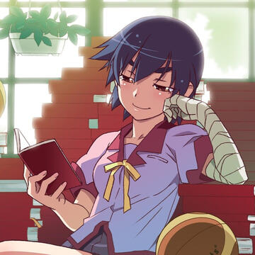 Suruga Kanbaru from Bakemonogatari